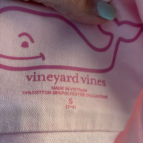 Vineyard Vines Pink Denim Jean Jacket - Picture 4 of 5